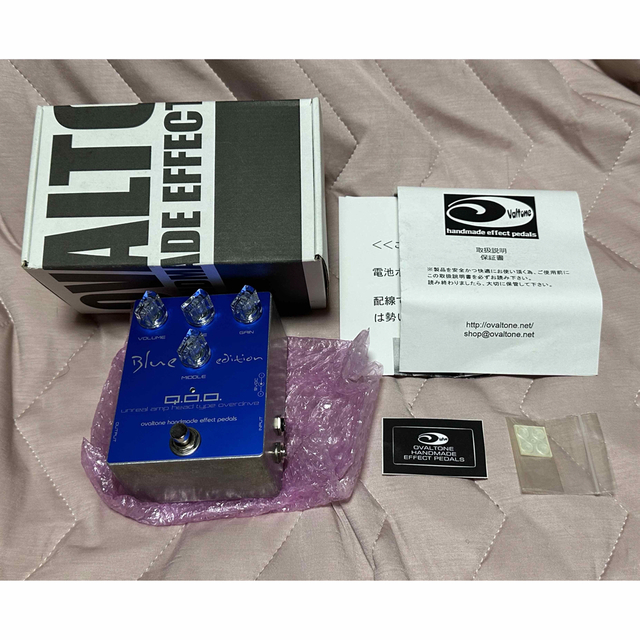 Ovaltone Q.O.O. Blue Edition 楽器のギター(エフェクター)の商品写真