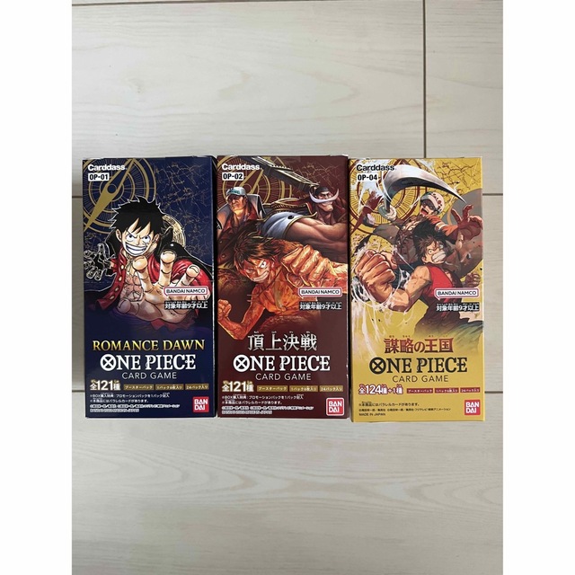 ONE PIECE - 未開封 ワンピースカードボックス ロマンスドーン 頂上