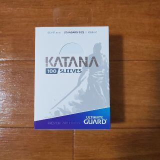 カタナ(KATANA)の【ホワイト】katana カタナ スリーブ 100枚 新品未開封(カードサプライ/アクセサリ)