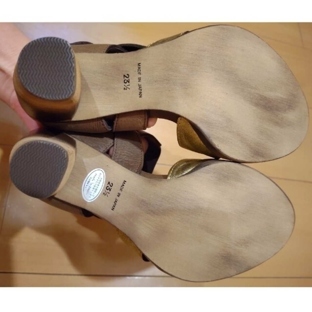 RABOKIGOSHI works(ラボキゴシワークス)の【未使用】ラボキゴシワークス　23.5 　サンダル レディースの靴/シューズ(サンダル)の商品写真