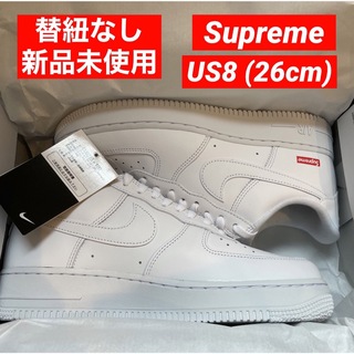 Supreme - 23SS Supreme × Nike AirForce1 白 26cm
