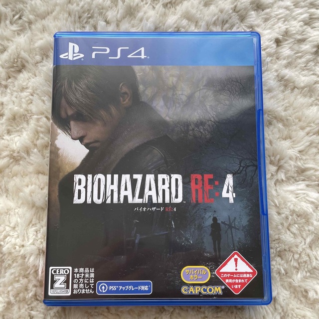 【プロダクトコード未使用】バイオハザード RE：4 PS4