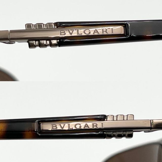 BVLGARI(ブルガリ)の【ケース付】ブルガリ　BVLGARI　メンズ　サングラス　眼鏡　ティアドロップ メンズのファッション小物(サングラス/メガネ)の商品写真