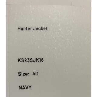KAPTAIN SUNSHINE - 23SS kaptain sunshine Hunter Jacket 40の通販 by