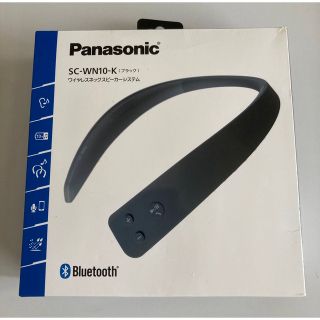 パナソニック(Panasonic)のPanasonic ブラック SC-WN10-K(スピーカー)