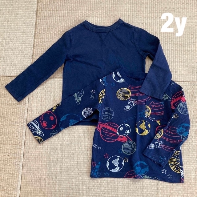 GAP(ギャップ)のgap 2y ロンTセット キッズ/ベビー/マタニティのキッズ服男の子用(90cm~)(Tシャツ/カットソー)の商品写真