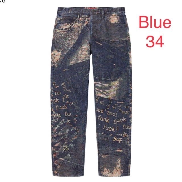 デニム/ジーンズSupreme Archive Denim Jacquard Regular