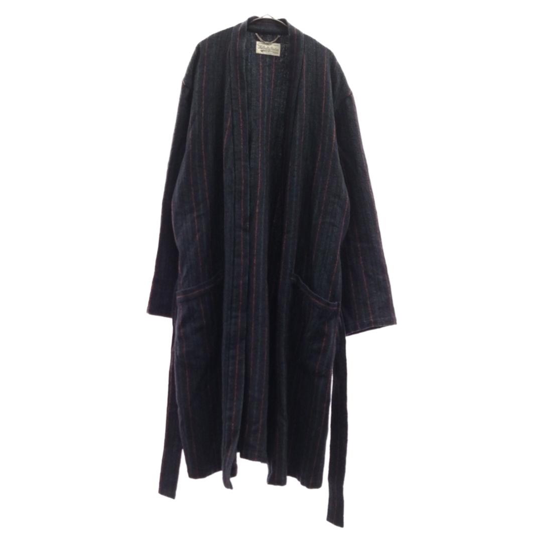 WACKO MARIA ワコマリア 18AW MULTI STRIPED GOWN COAT マルチ ストライプ ガウンコート ウール マルチカラー 18FW-WMO-CO19 | フリマアプリ ラクマ