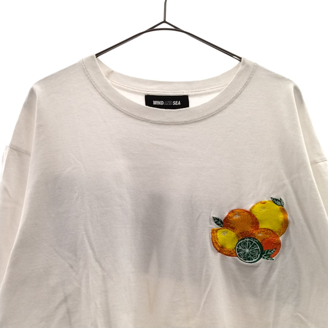 WIND AND SEA(ウィンダンシー)のWIND AND SEA ウィンダンシー 21SS juicy-fresh T-SHIRT ジューシーフレッシュ Tシャツ カットソー 半袖 ホワイト メンズのトップス(Tシャツ/カットソー(半袖/袖なし))の商品写真