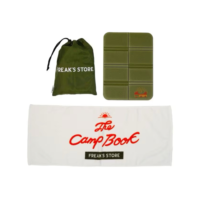 【新品・未使用】フリークス×THE CAMP BOOK別注のサウナ3点セット