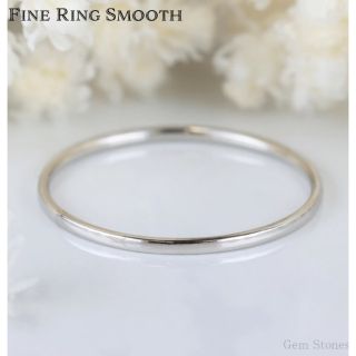 Fine Ring プラチナ Pt900 リング 極細リング (リング(指輪))