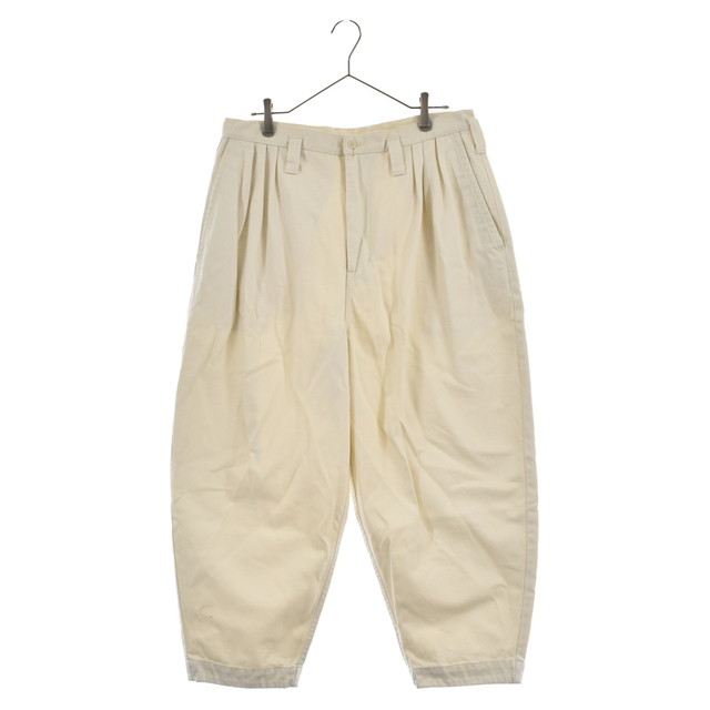 Porter Classic ポータークラシック SUMMER WHITE PANTS サマーホワイト コットン パンツ ホワイト