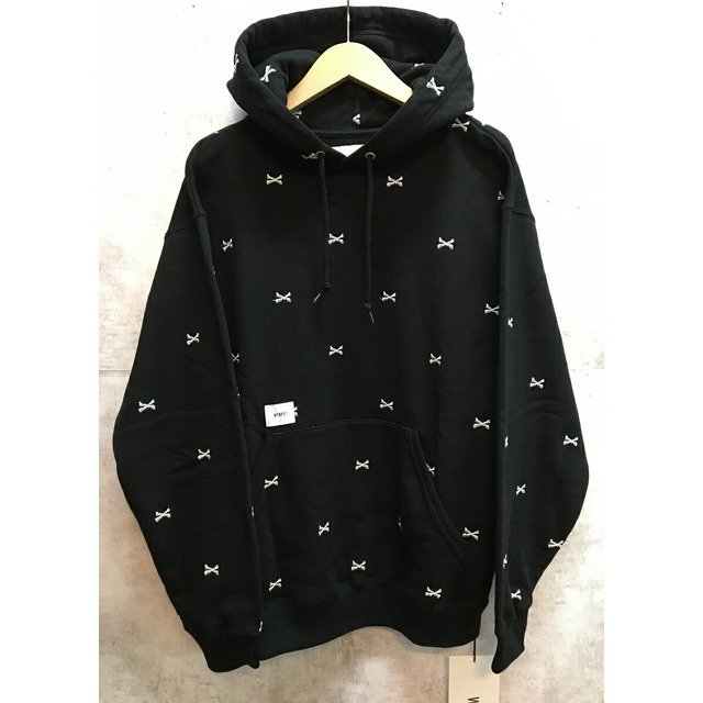 WTAPS ACNE HOODY CTPL TEXTILE 22aw ダブルタップス クロスボーン パーカー 222ATDT-CSM26【004】