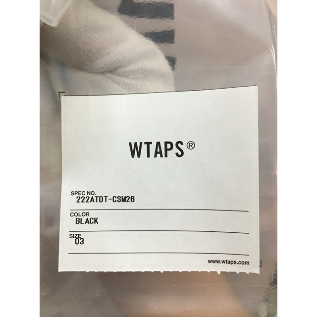 WTAPS ACNE HOODY CTPL. TEXTILE Lサイズ