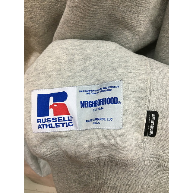 NEIGHBORHOOD×Russell athleticスウェット新品グレーL