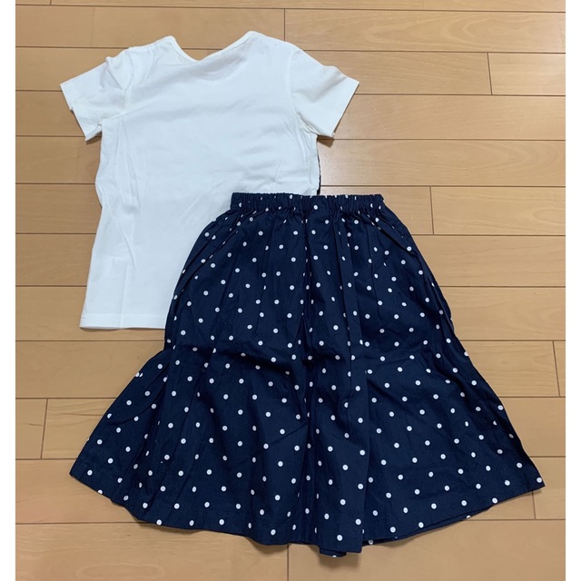 Branshes(ブランシェス)の★新品★ branshes ブランシェス セットアップ 130 キッズ/ベビー/マタニティのキッズ服女の子用(90cm~)(Tシャツ/カットソー)の商品写真