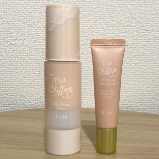 キスミーコスメチックス(Kiss Me)の【専用】キス　マットシフォン　ファンデーション　セット(化粧下地)