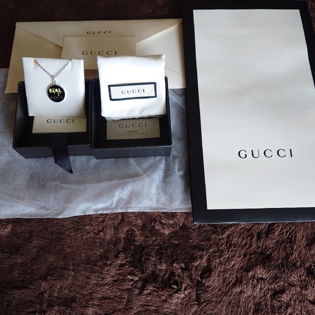 Gucci(グッチ)のGUCCIゴーストネックレス メンズのアクセサリー(ネックレス)の商品写真