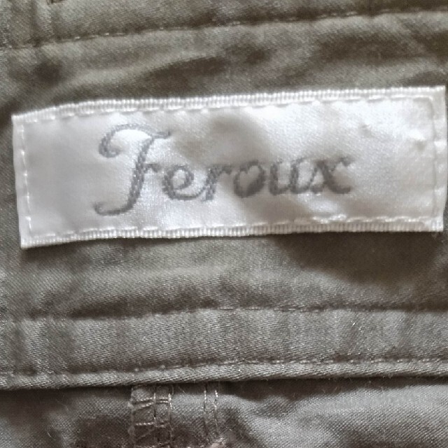 Feroux(フェルゥ)の秋◇フェルゥ◇Feroux◇カーキスカート レディースのスカート(ミニスカート)の商品写真