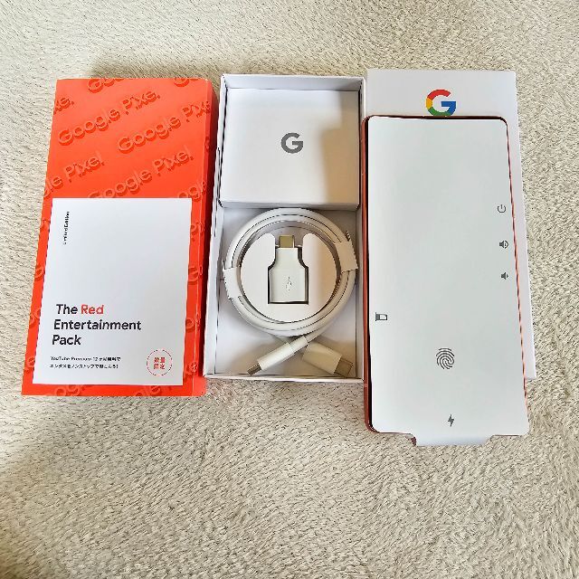Google Pixel - Google Pixel 7a Coral 限定のケース付きの通販 by