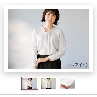 アテニア(Attenir)のアテニア　華やぎブラウス L(シャツ/ブラウス(長袖/七分))