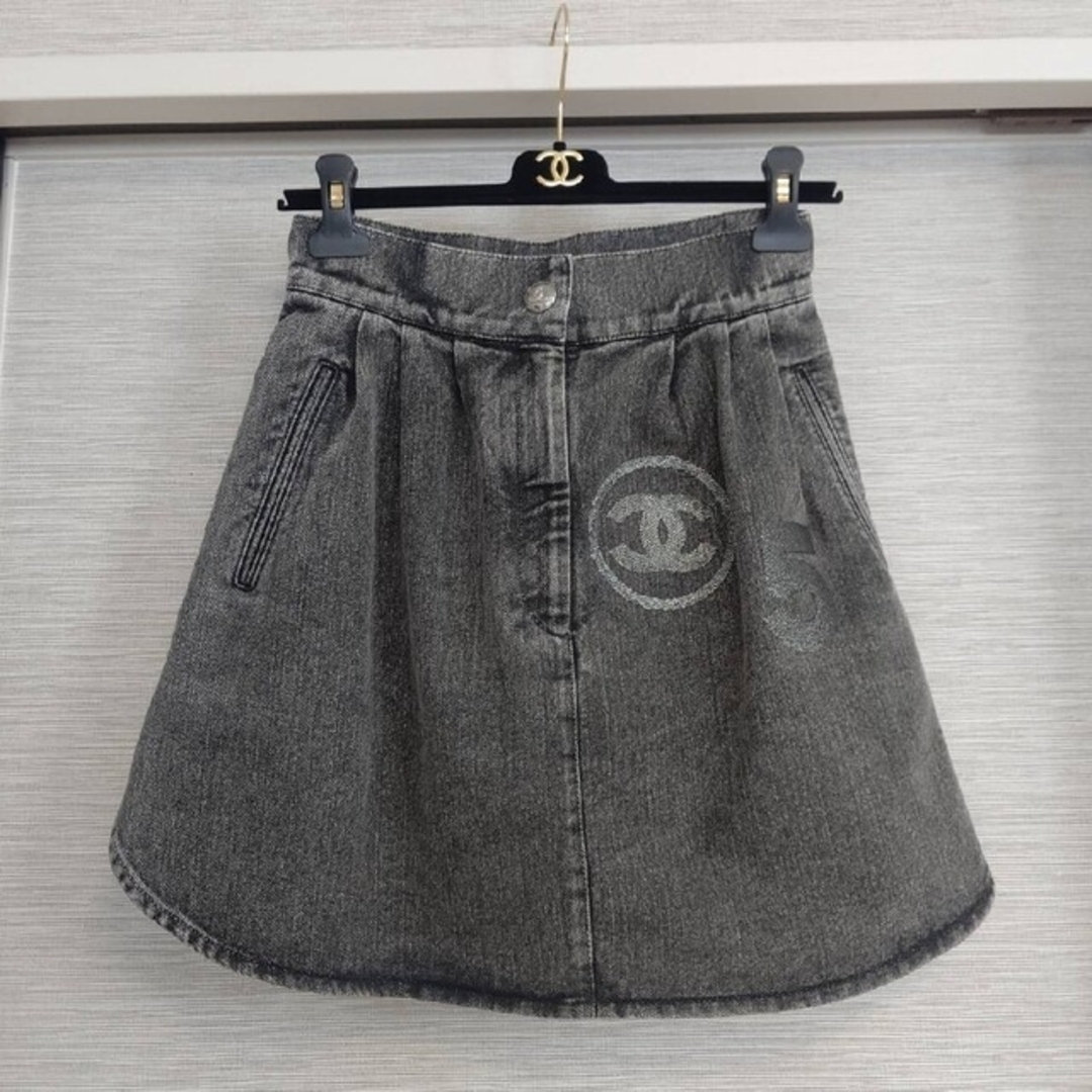CHANEL - ♡CHANEL🤍一条響さんひめかちゃん着用デニムスフレ CHANEL - ♡CHANEL🤍一条響さんひめかちゃん着用デニムスフレ