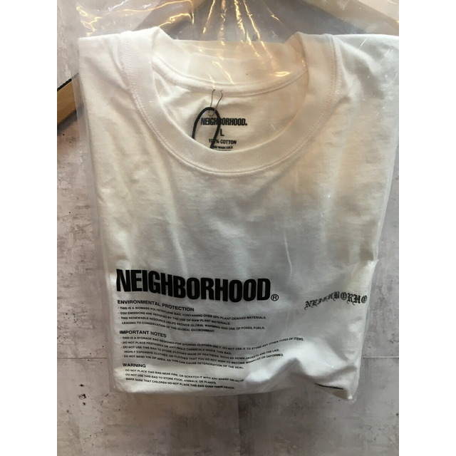 NEIGHBORHOOD NH.TEE SS-5 ネイバーフッド 23ss Tシャツ ホワイト