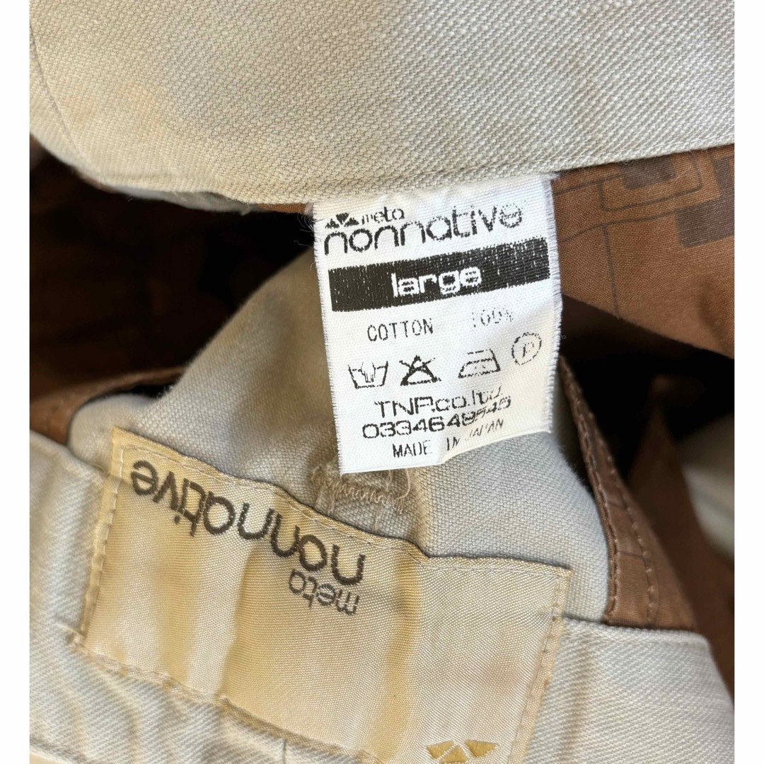 nonnative(ノンネイティブ)のmeta nonnative cotton cargo pants size l メンズのパンツ(チノパン)の商品写真