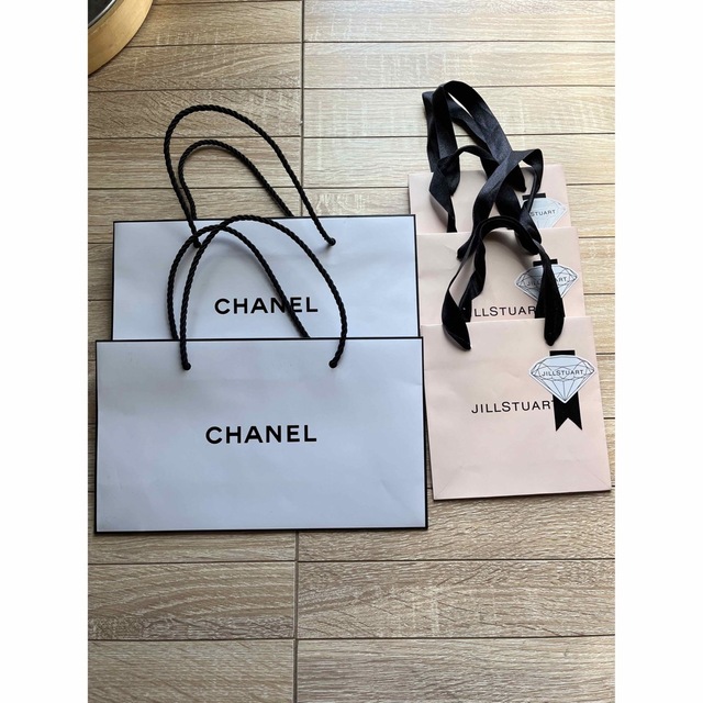 CHANEL(シャネル)のシャネル 、ジルスチャート　ショッパー ショップ袋  レディースのバッグ(ショップ袋)の商品写真