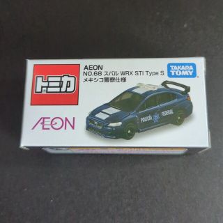 タカラトミー(Takara Tomy)のAEON No.68 スバル WRX STI Type S メキシコ警察仕様(模型/プラモデル)