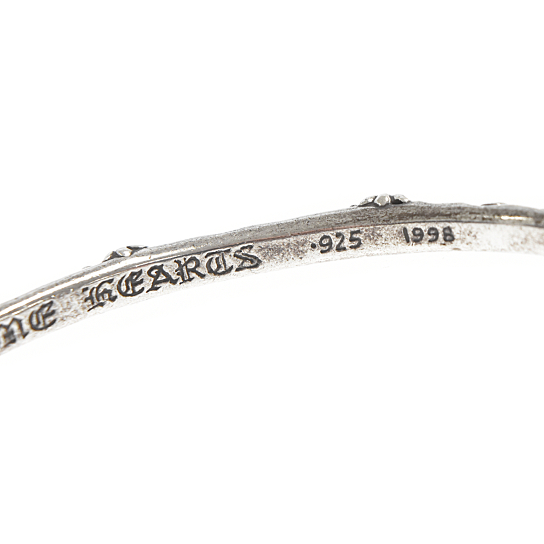 Chrome Hearts(クロムハーツ)のCHROME HEARTS クロムハーツ BANGLE SBT SBT バンド バングル ブレスレット シルバー メンズのアクセサリー(バングル/リストバンド)の商品写真