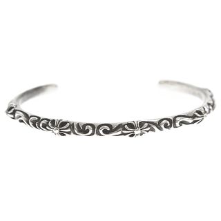 クロムハーツ(Chrome Hearts)のCHROME HEARTS クロムハーツ BANGLE SBT SBT バンド バングル ブレスレット シルバー(バングル/リストバンド)