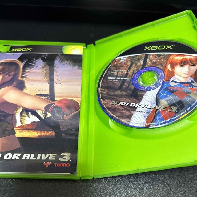 Xbox(エックスボックス)のxbox DEAD OR ALIVE3 エンタメ/ホビーのゲームソフト/ゲーム機本体(家庭用ゲームソフト)の商品写真