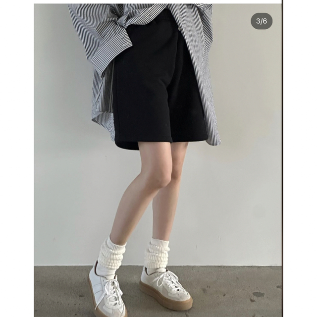 CLANE(クラネ)のCロゴ　ハーフパンツ レディースのパンツ(ハーフパンツ)の商品写真