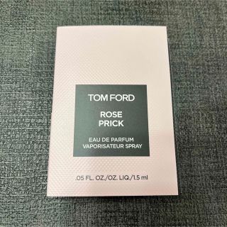 トムフォードビューティ(TOM FORD BEAUTY)のTOM FORD ローズ プリック オード パルファム スプレィ サンプル(ユニセックス)