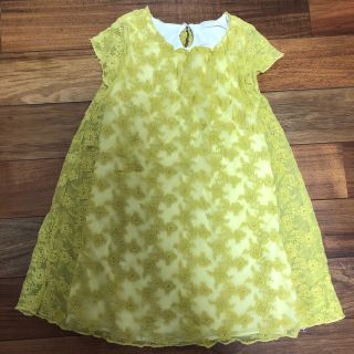 ザラキッズ(ZARA KIDS)の120 122 ZARA 総レースワンピース(ワンピース)