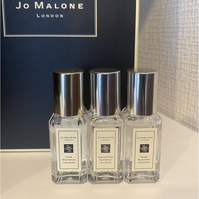 Jo Malone(ジョーマローン)の美品 JoMaloneLondonブロッサムズトラベルコロントリオ  9mLx3 コスメ/美容の香水(香水(女性用))の商品写真