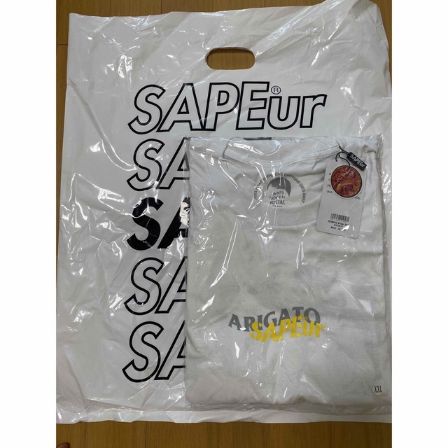 SAPEur x ANTI SOCIAL SOCIAL CLUB Tee XXL メンズのトップス(Tシャツ/カットソー(半袖/袖なし))の商品写真