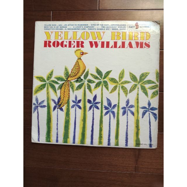 ロジャー・ウィリアムズ／イエロー・バード　【輸入盤、レコード】