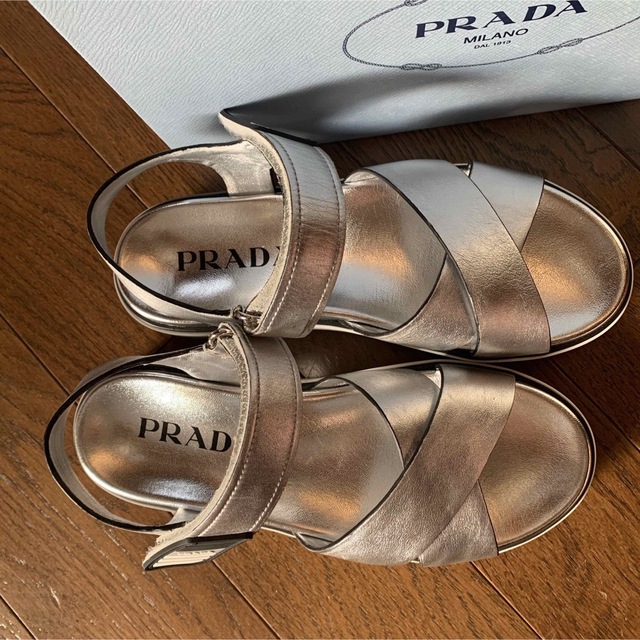 PRADA - PRADA＊サンダルの通販 by ran's shop｜プラダならラクマ