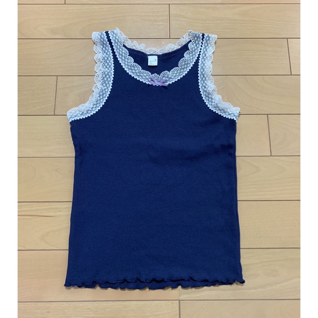 apres les cours(アプレレクール)のアプレレクール タンクトップ 130 キッズ/ベビー/マタニティのキッズ服女の子用(90cm~)(Tシャツ/カットソー)の商品写真