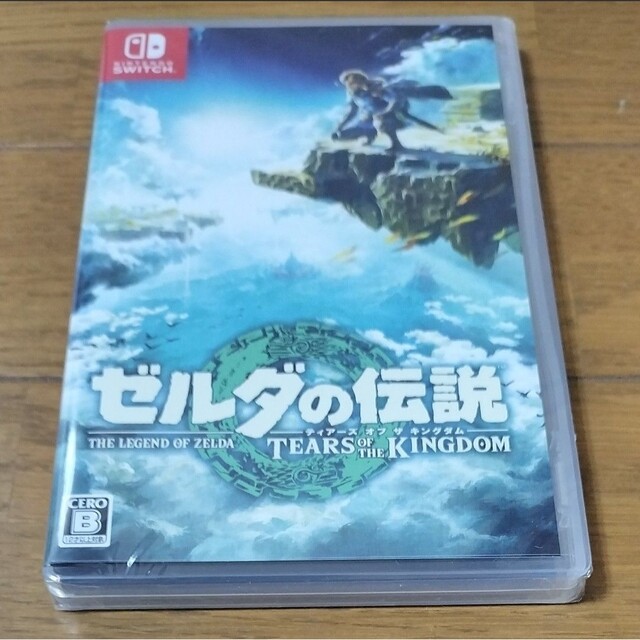 シュリンク付き　ゼルダの伝説　ティアーズ オブ ザ キングダム Switch 2