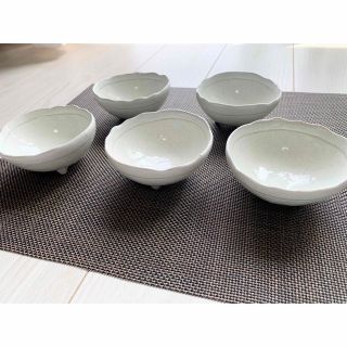 足付き小鉢　5個セット　陶器(食器)