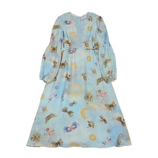 ミルク(MILK)のMILK ジュリエット Dress ドレス ワンピース ヘブンリースカイ(ロングワンピース/マキシワンピース)