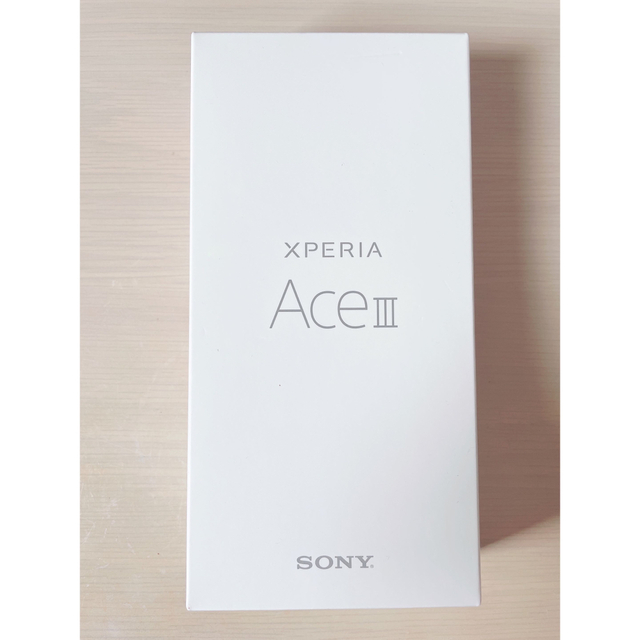 Xperia(エクスペリア)のSONY XPERIA Ace III Gray  新品未使用 スマホ/家電/カメラのスマートフォン/携帯電話(スマートフォン本体)の商品写真