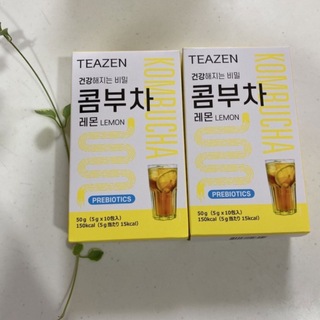 《TEAZEN》ティーゼン　コンブチャ　レモン　2箱セット(健康茶)