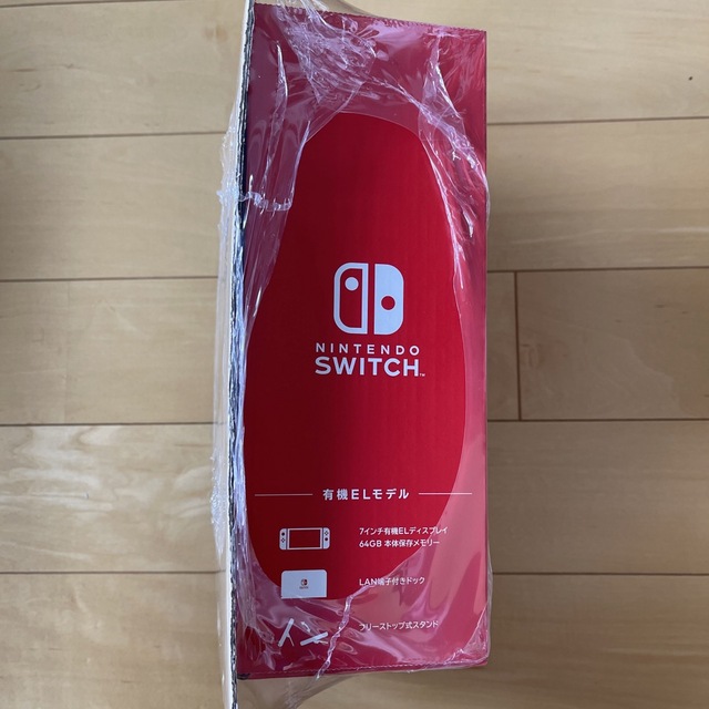 海外輸入商品 Nintendo Switch（有機ELモデル） ネオンブルー/ネオンレッド