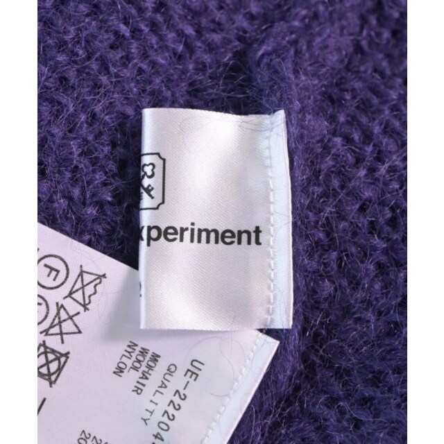 uniform experiment(ユニフォームエクスペリメント)のuniform experiment ニット・セーター 2(M位) 紫 【古着】【中古】 メンズのトップス(ニット/セーター)の商品写真