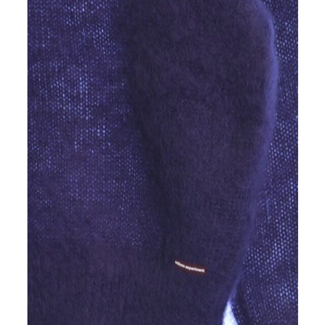 uniform experiment(ユニフォームエクスペリメント)のuniform experiment ニット・セーター 3(L位) 紫 【古着】【中古】 メンズのトップス(ニット/セーター)の商品写真