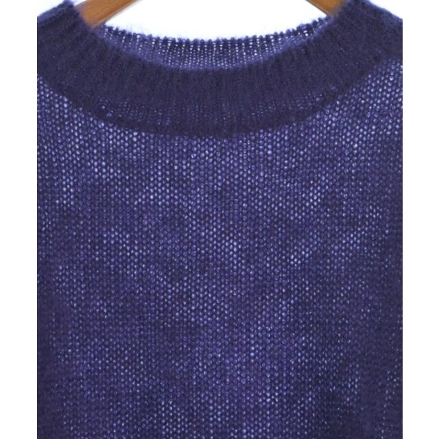 uniform experiment(ユニフォームエクスペリメント)のuniform experiment ニット・セーター 3(L位) 紫 【古着】【中古】 メンズのトップス(ニット/セーター)の商品写真